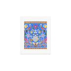 Blue Magical Garden Art Print Gallery Image 1