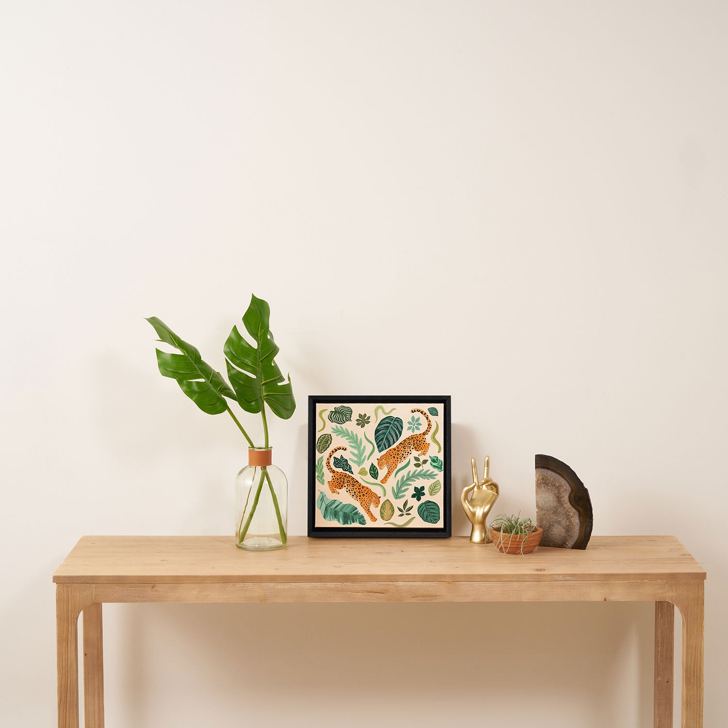 Botanical Garden Framed Canvas Print Gallery Image 3