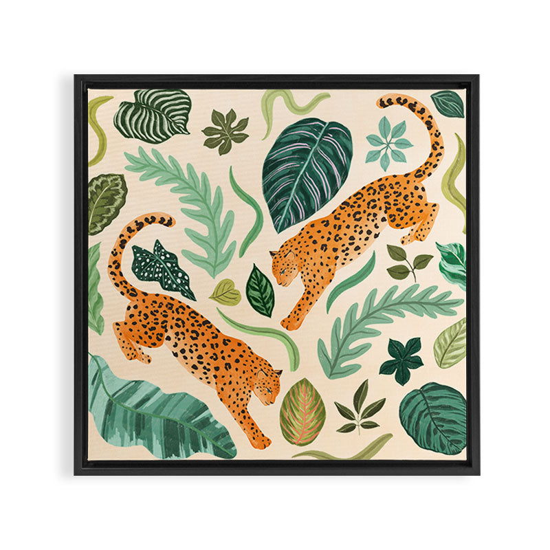 Botanical Garden Framed Canvas Print Gallery Image 3