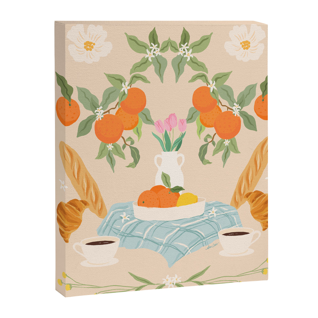 Breakfast and Flowers  Canvas Print Gallery Image 8