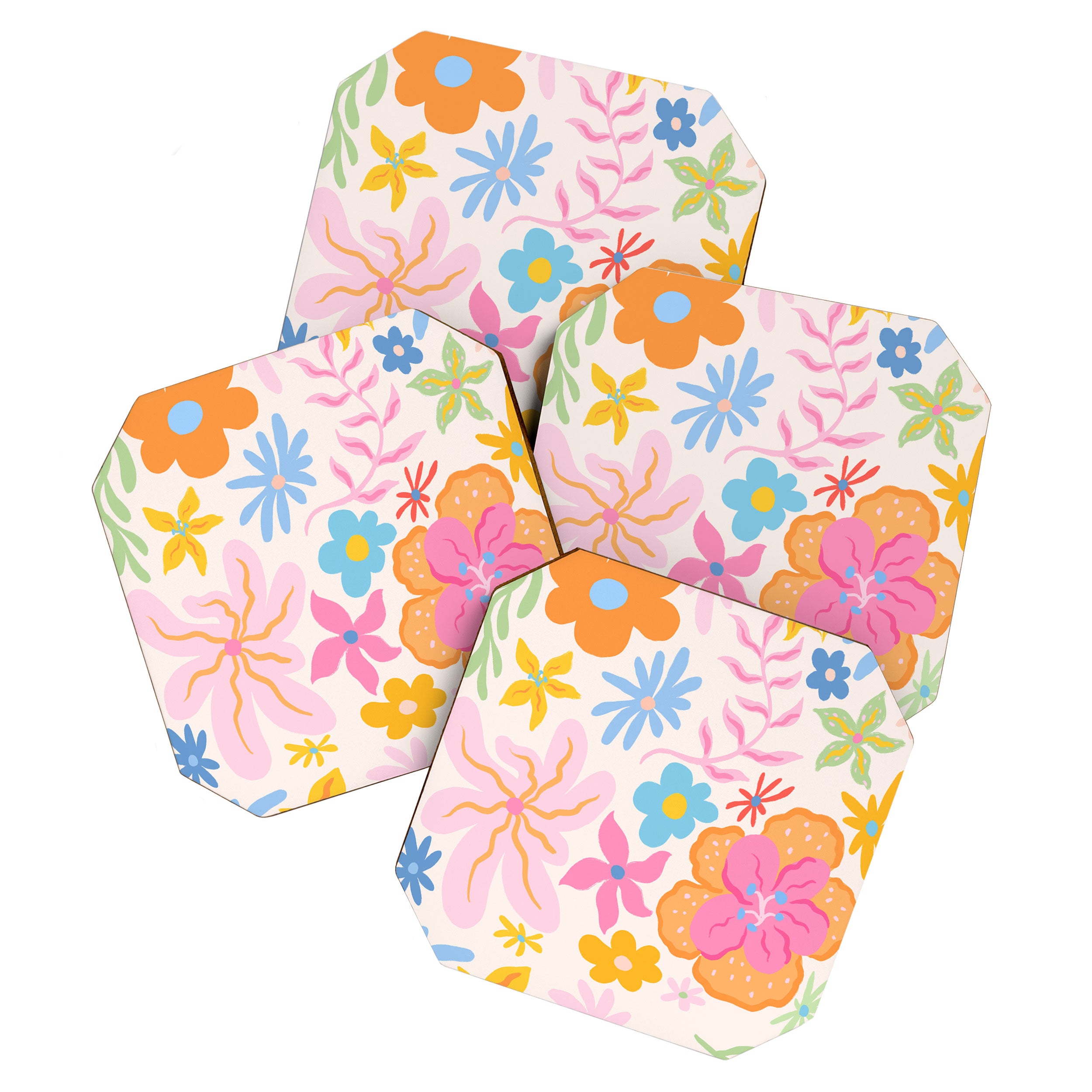 Candy Flowers Coaster Gallery Image 1