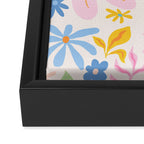 Candy Flowers Framed Canvas Print Gallery Image 3