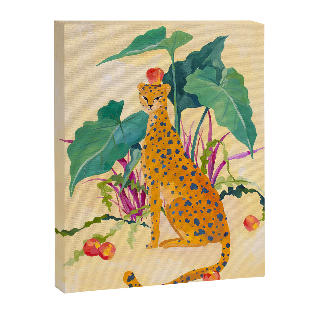 Cheetah and Apples Canvas Print Gallery Image 6