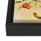 Cheetah and Apples Framed Canvas Print Gallery Image 3