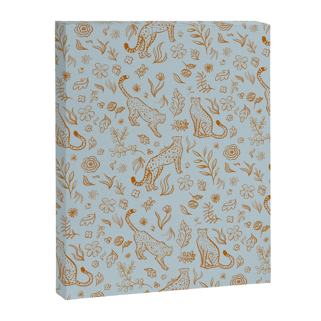Cheetahs and Plants Boho Canvas Print Gallery Image 8