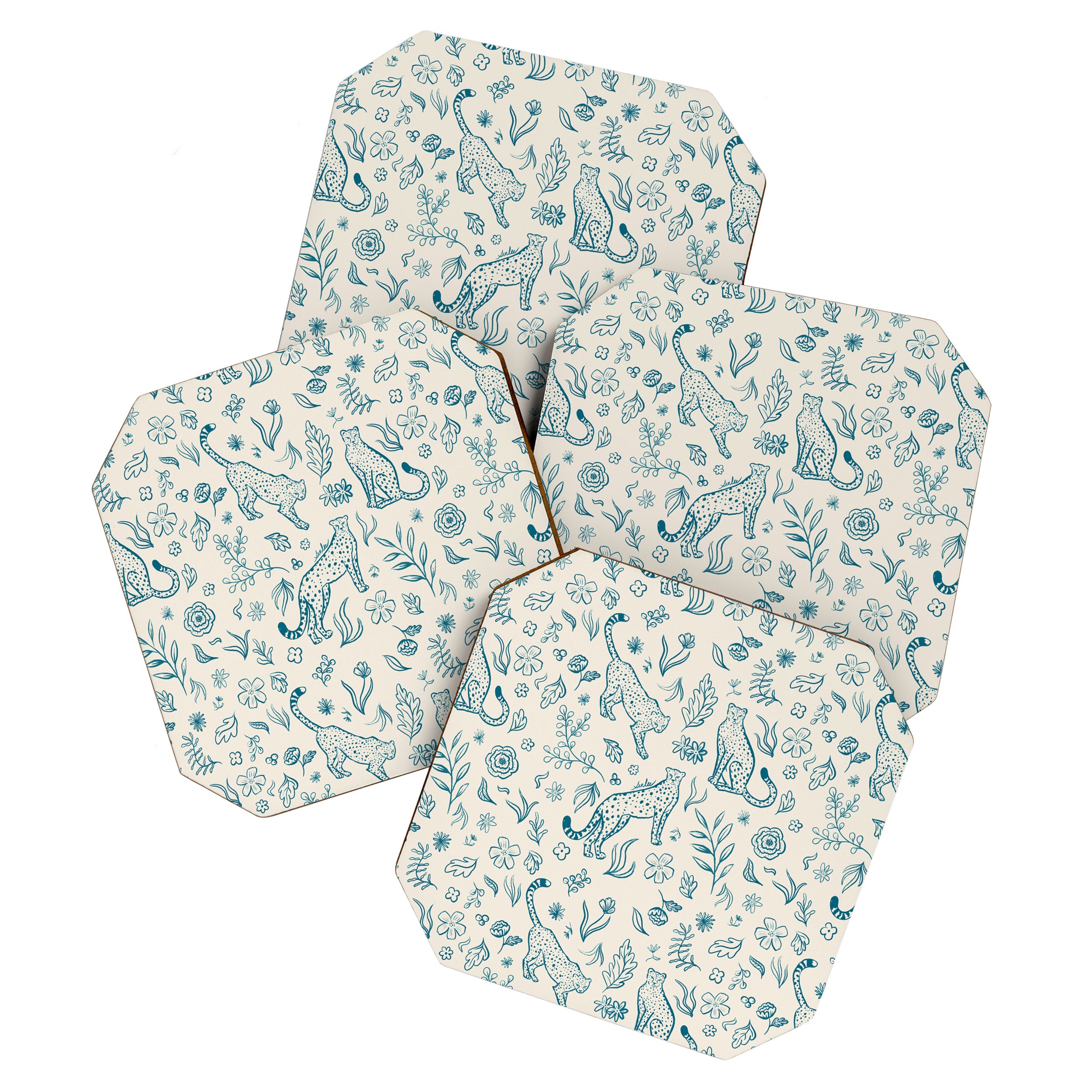 Cheetahs and Plants  Coaster Gallery Image 1