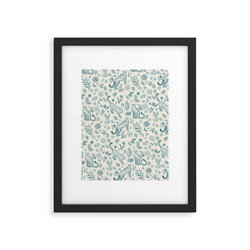 Cheetahs and Plants  Framed Art Print Gallery Image 6