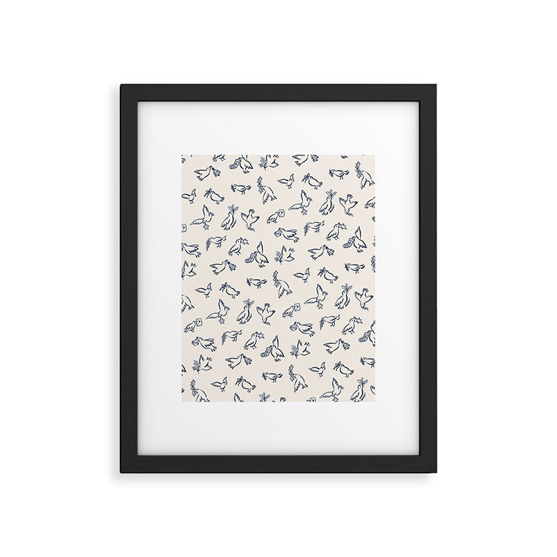 Christmas Messengers Ivory Framed Art Print Gallery Image 6