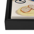 Coffee and Bread Framed Canvas Print Gallery Image 3