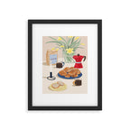 Coffee and Bread Framed Art Print Gallery Image 5