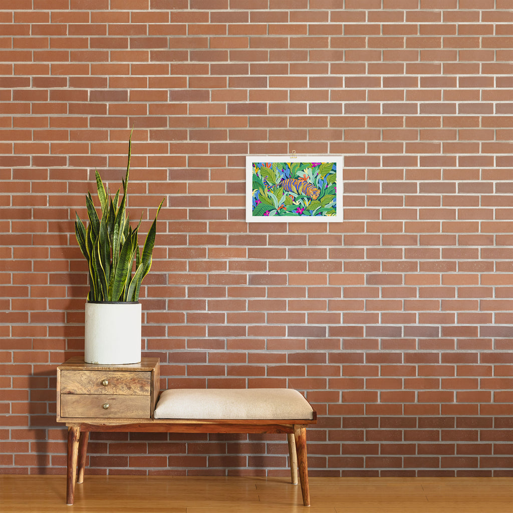 Colorful Jungle Art Print Gallery Image 2