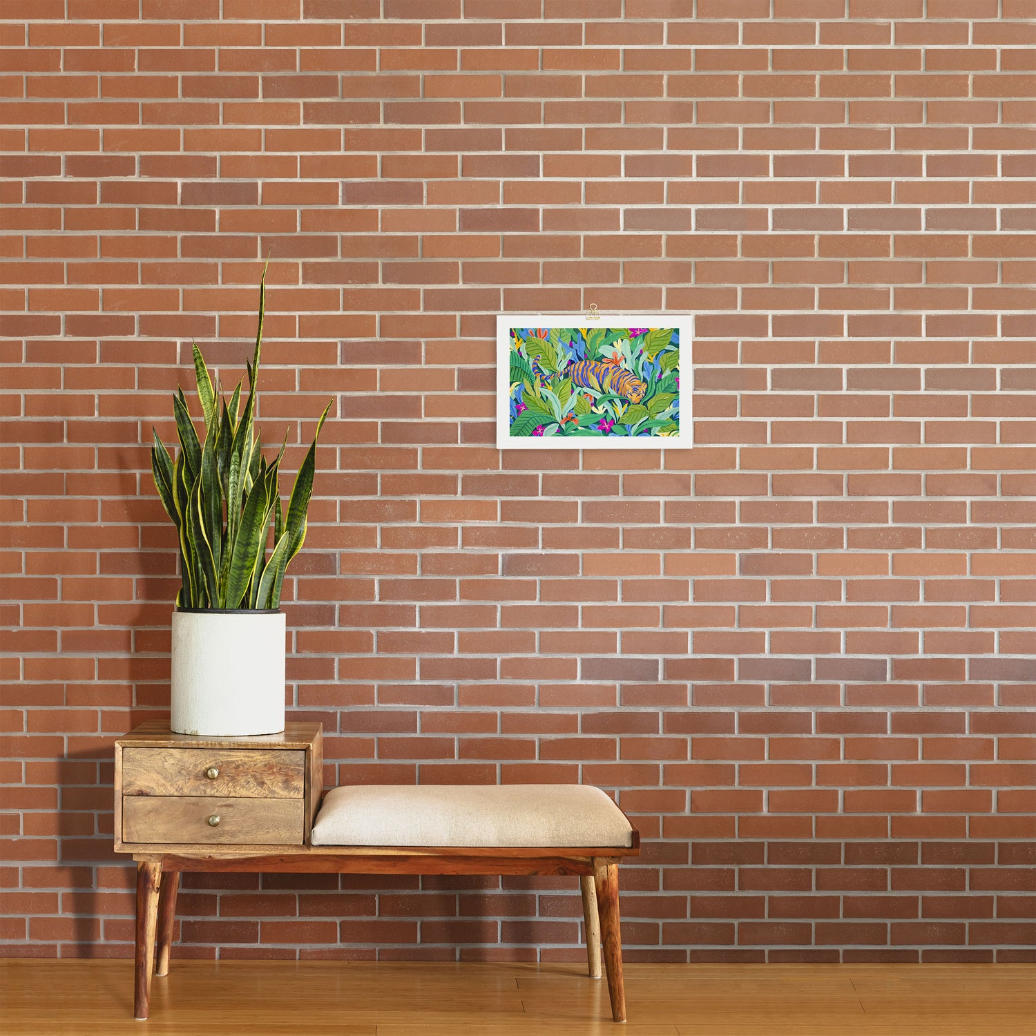 Colorful Jungle Art Print Gallery Image 2