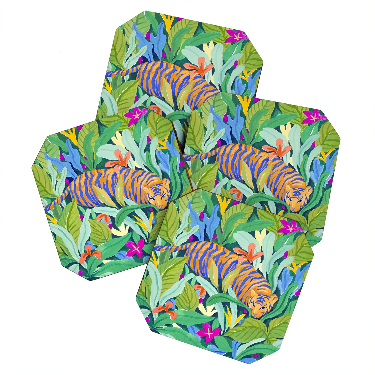 Colorful Jungle Coaster Gallery Image 1