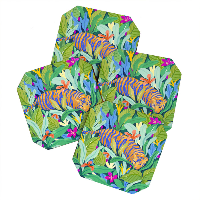Colorful Jungle Coaster Gallery Image 1