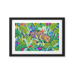 Colorful Jungle Framed Art Print Gallery Image 2