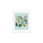 Crowded Houseplants Art Print Gallery Image 1