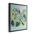 Crowded Houseplants Framed Canvas Print Gallery Image 2