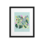 Crowded Houseplants Framed Art Print Gallery Image 6