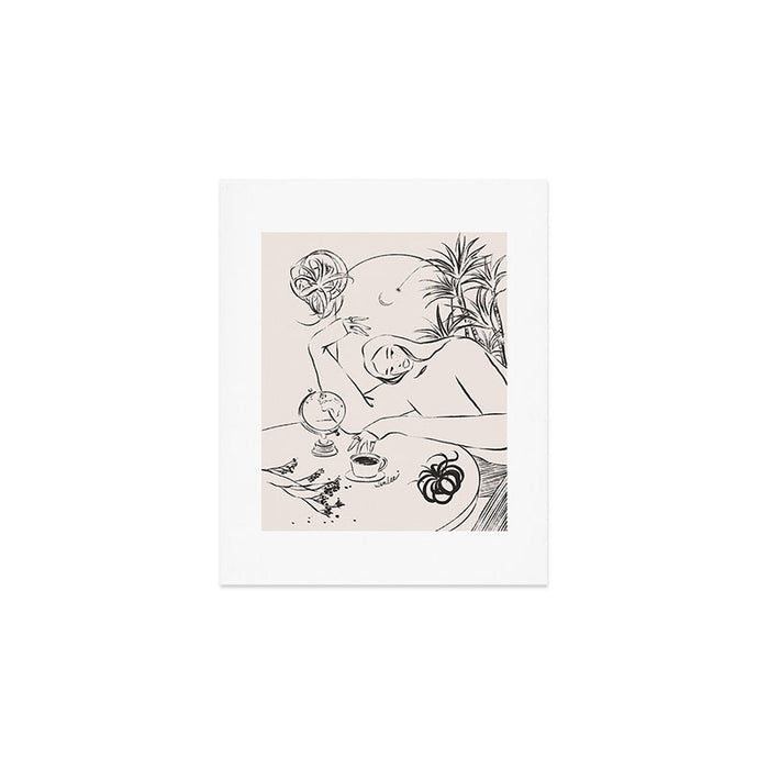 Dreamer lines Art Print Gallery Image 1