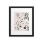 Dreamer lines Framed Art Print Gallery Image 5