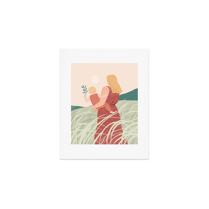 Field Stroll (Blond) Art Print Gallery Image 1
