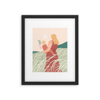 Field Stroll (Blond) Framed Art Print Gallery Image 4