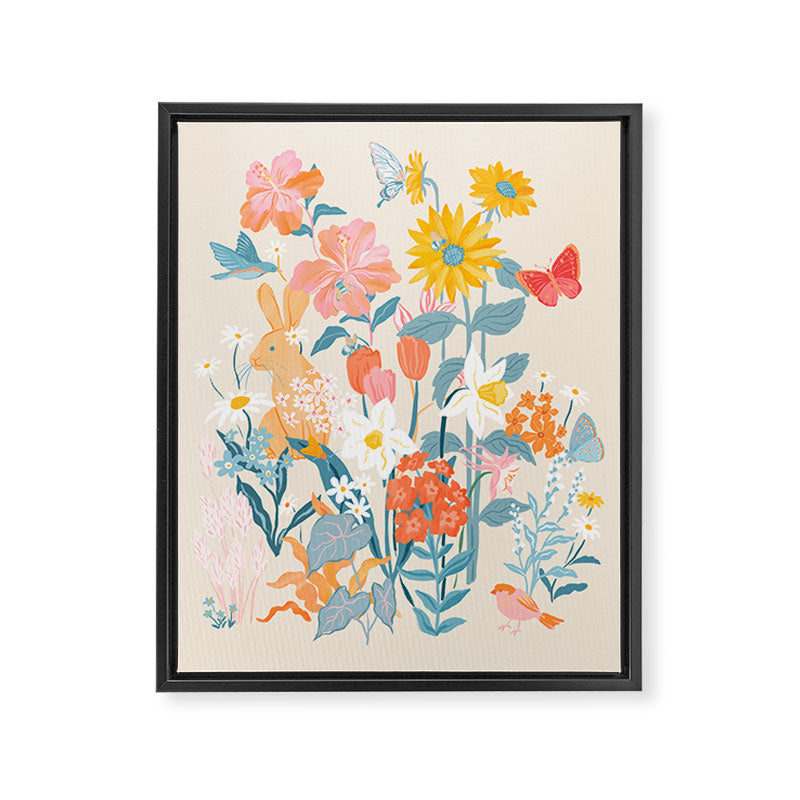 Flora & Fauna Framed Canvas Print Gallery Image 8