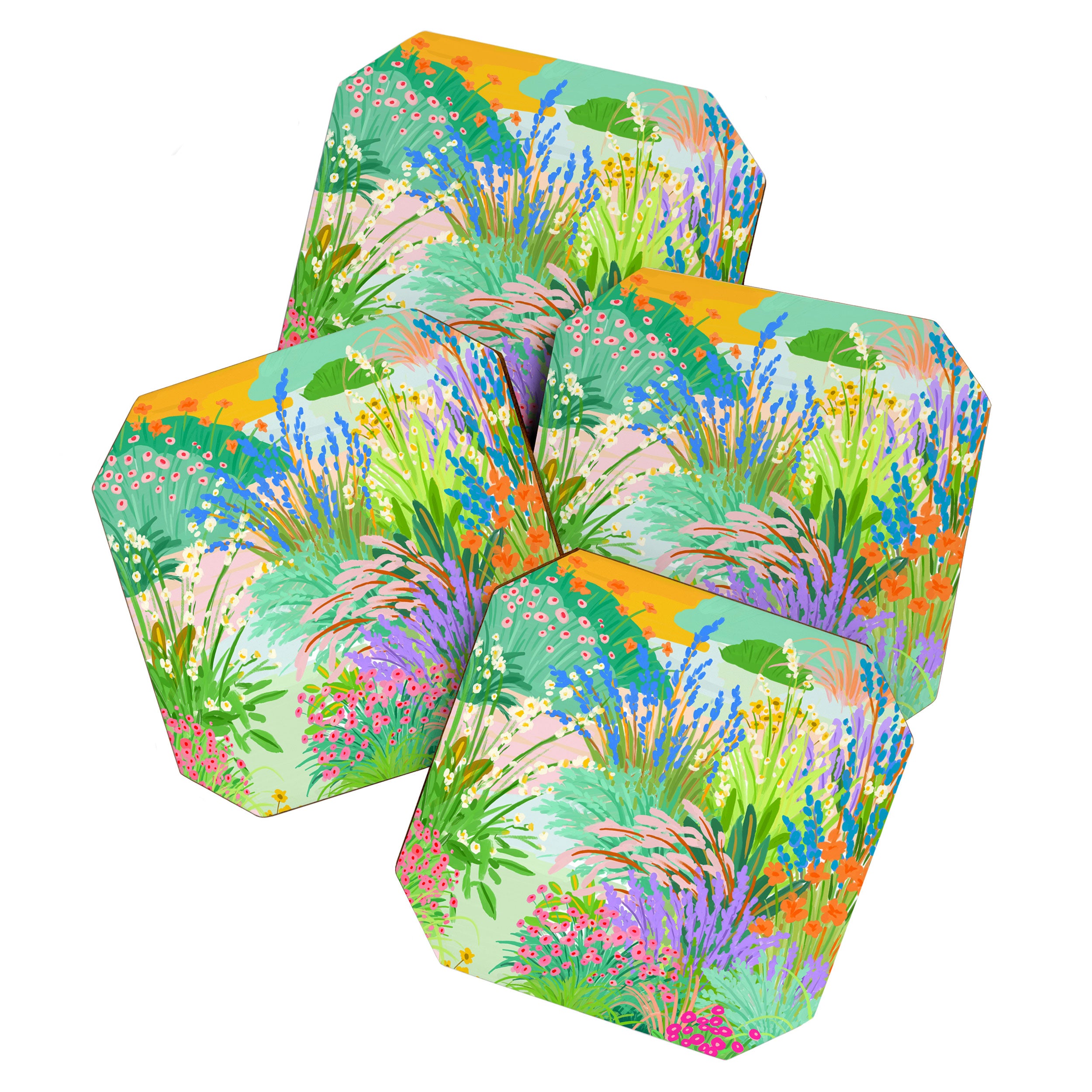 Flower Garden Coaster Gallery Image 1