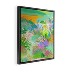 Flower Garden Framed Canvas Print Gallery Image 2