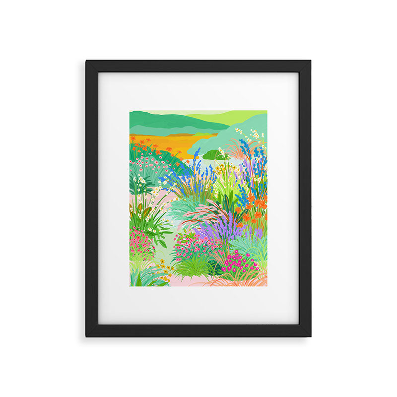 Flower Garden Framed Art Print Gallery Image 5