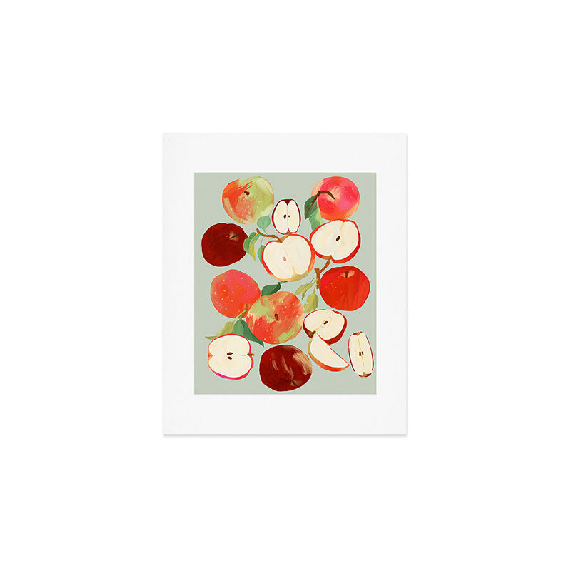 Fresh Apples Art Print Gallery Image 1