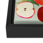 Fresh Apples Framed Canvas Print Gallery Image 3