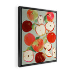 Fresh Apples Framed Canvas Print Gallery Image 2