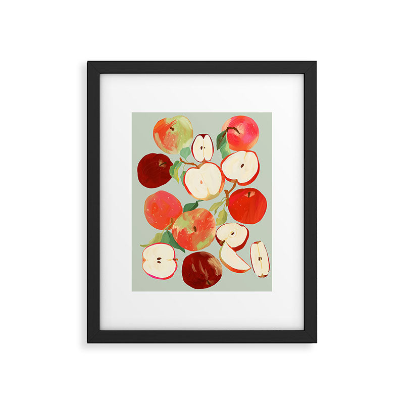 Fresh Apples Framed Art Print Gallery Image 5