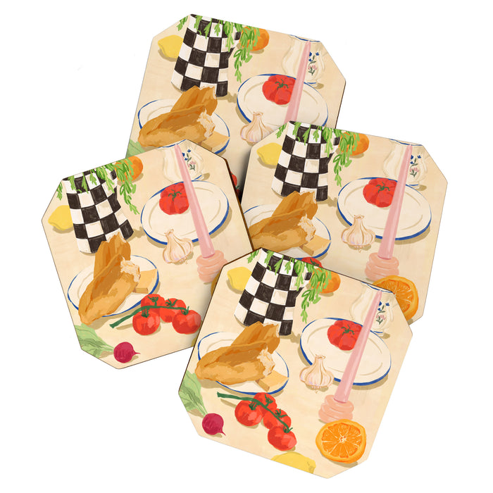 Fresh Brunch Coaster Gallery Image 1