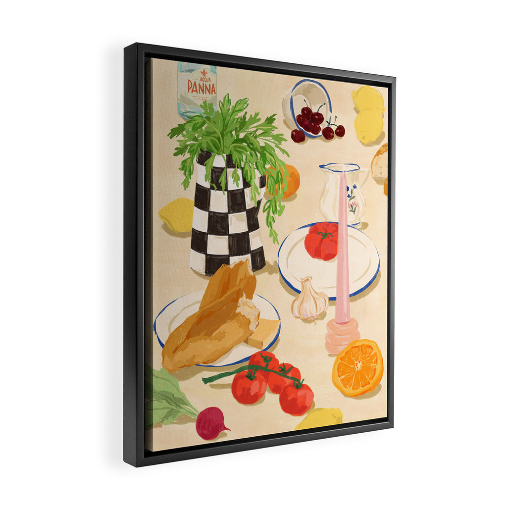 Fresh Brunch Framed Canvas Print Gallery Image 2