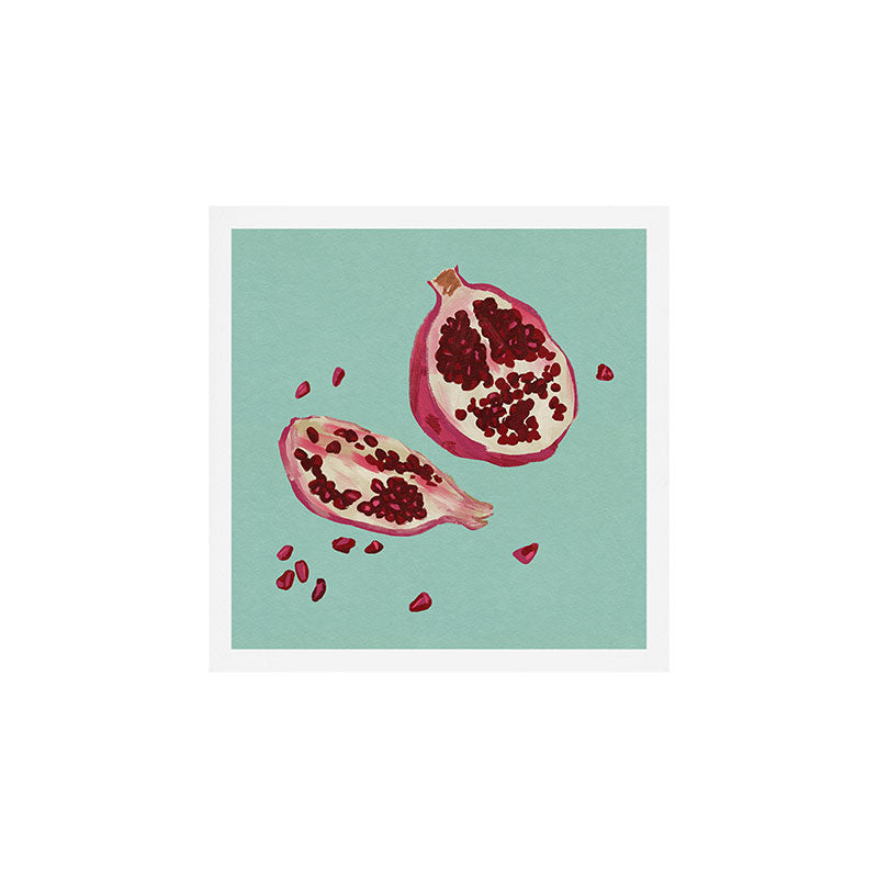 Fresh Pomegrante Art Print Gallery Image 1