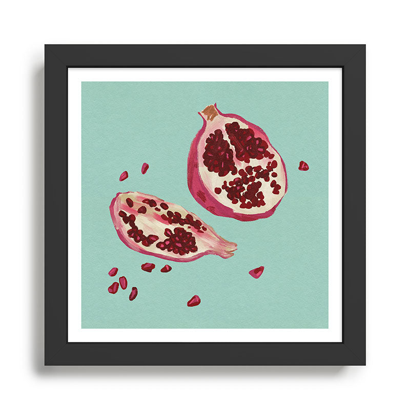 Fresh Pomegrante Framed Art Print Gallery Image 1