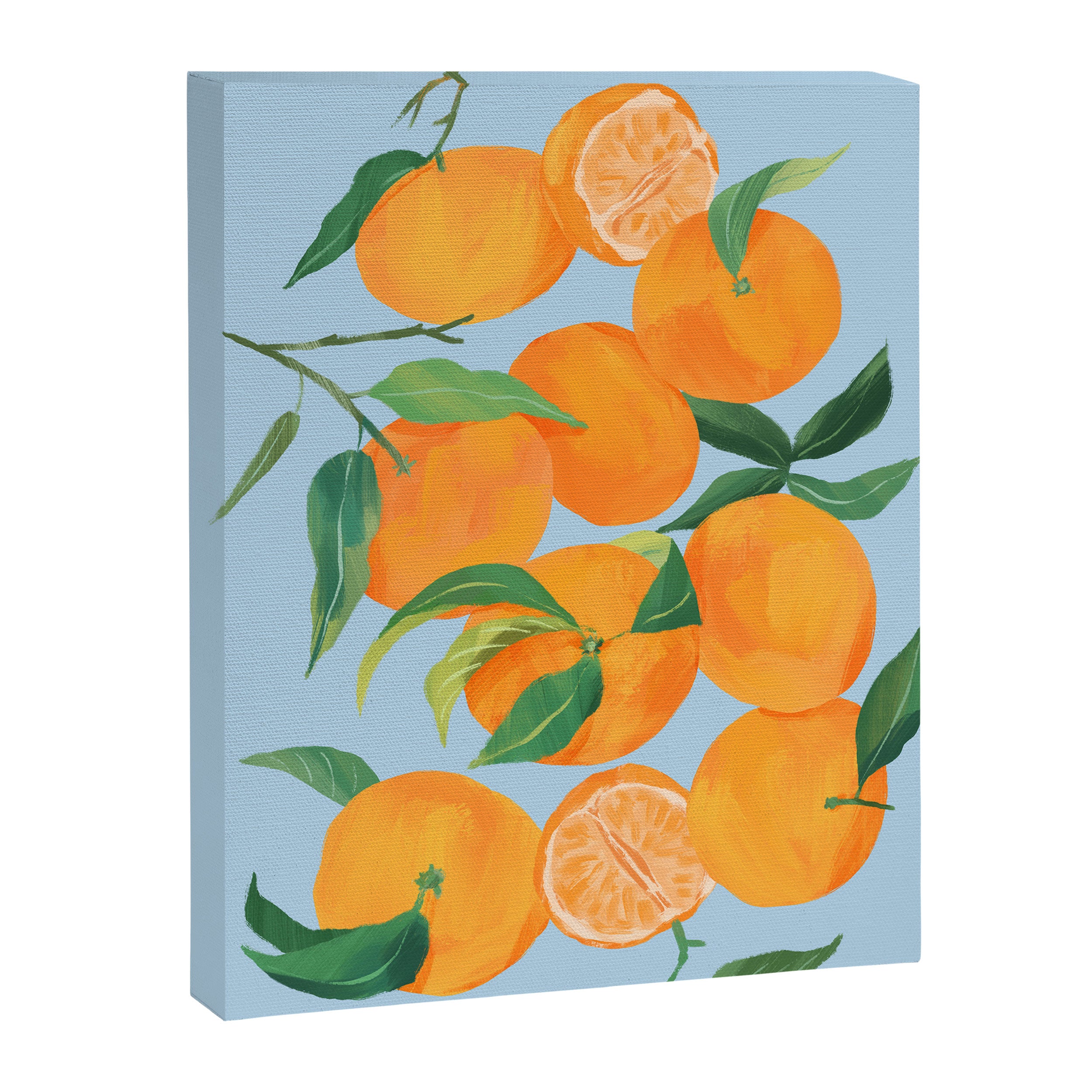 Fresh Tangerine Canvas Print Gallery Image 6