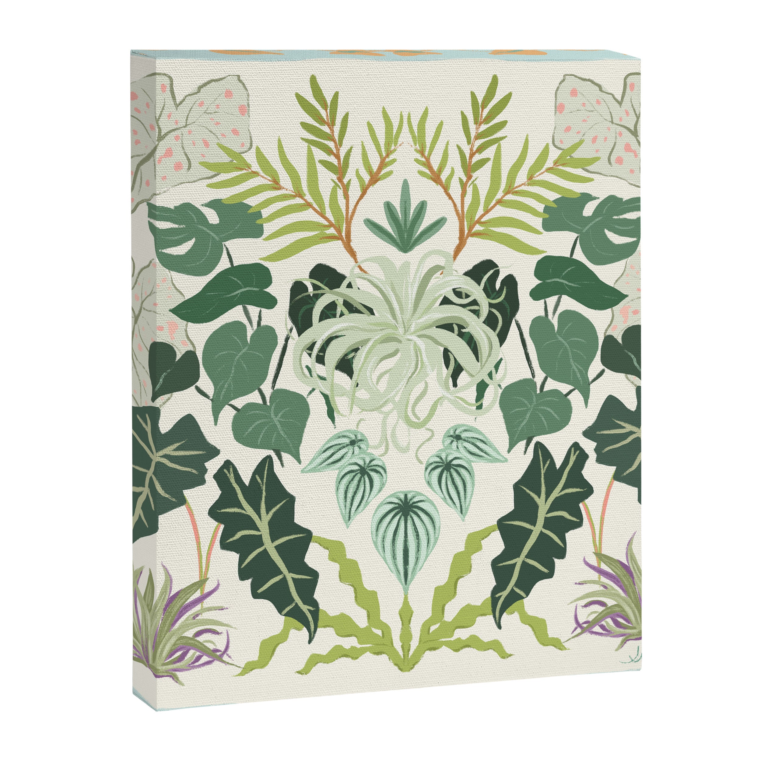 Greenery Garden Canvas Print Gallery Image 8