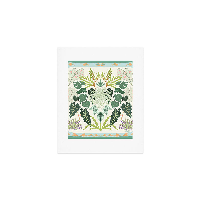 Greenery Garden Art Print Gallery Image 1