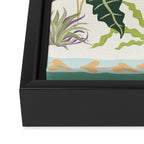 Greenery Garden Framed Canvas Print Gallery Image 3