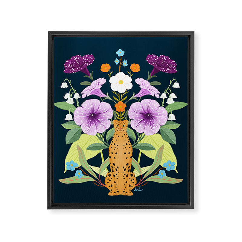 Harmony Garden Framed Canvas Print Gallery Image 8