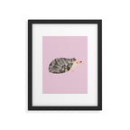 Hedgehog Rose Pink Framed Art Print Gallery Image 6