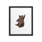 Hello Bear Framed Art Print Gallery Image 4