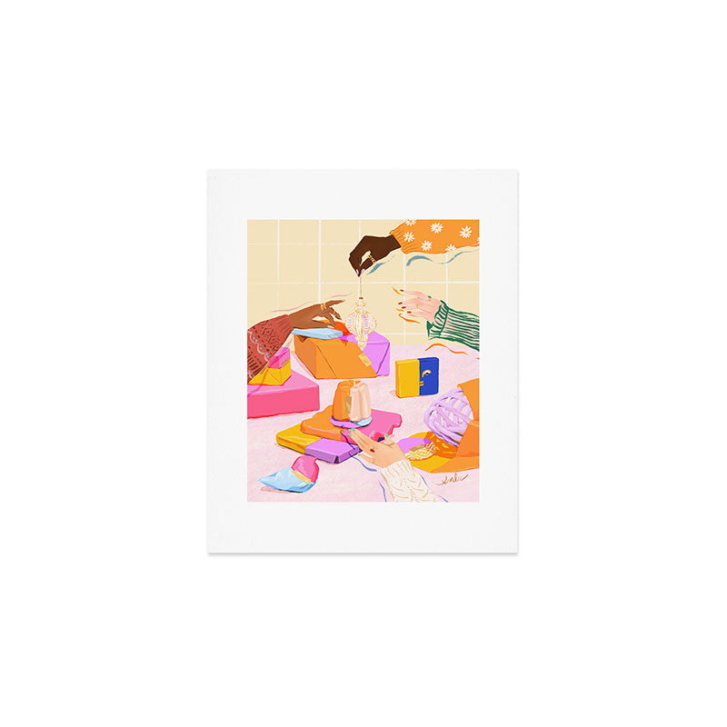 Holiday Preparation Art Print Gallery Image 1