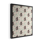 Koala and Eucalyptus Pattern Framed Canvas Print Gallery Image 2