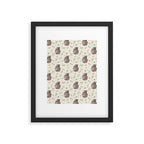 Koala and Eucalyptus Pattern Framed Art Print Gallery Image 6