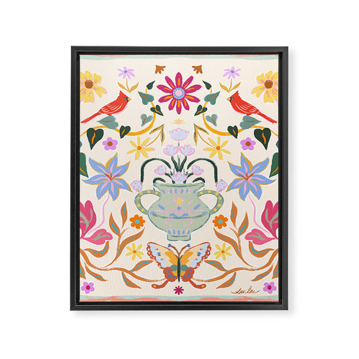 Magical Garden Framed Canvas Print Gallery Image 1