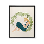 Maternal Bond (Blond) Framed Canvas Print Gallery Image 8